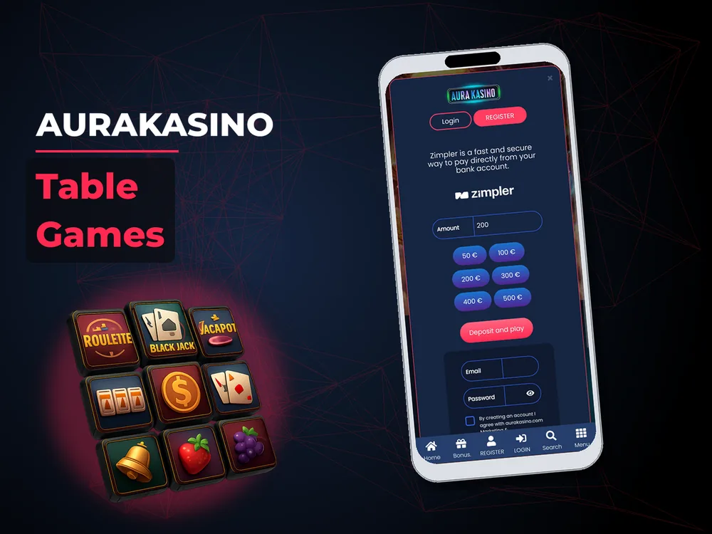 aurakasino - Table Games