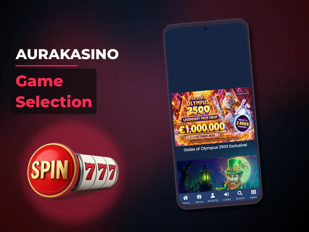 aurakasino - Game Selection