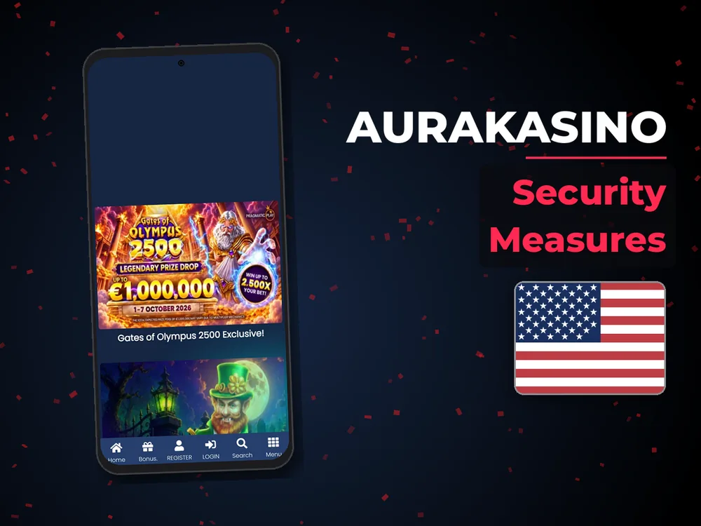 aurakasino - Security Measures