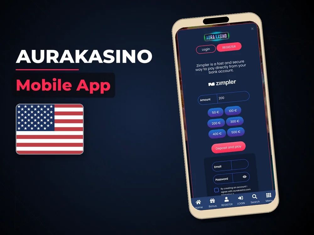 aurakasino - Mobile App