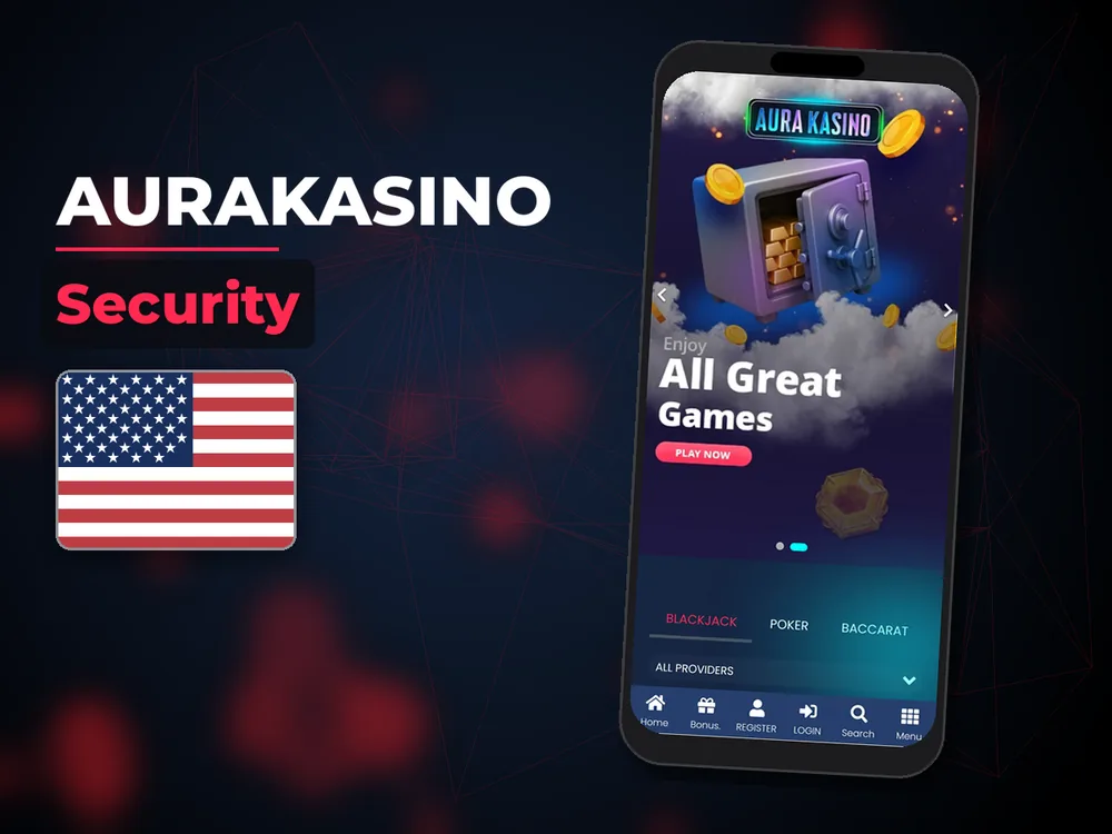 aurakasino - Security